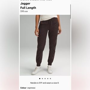 Lululemon dance studio pants. Size 6